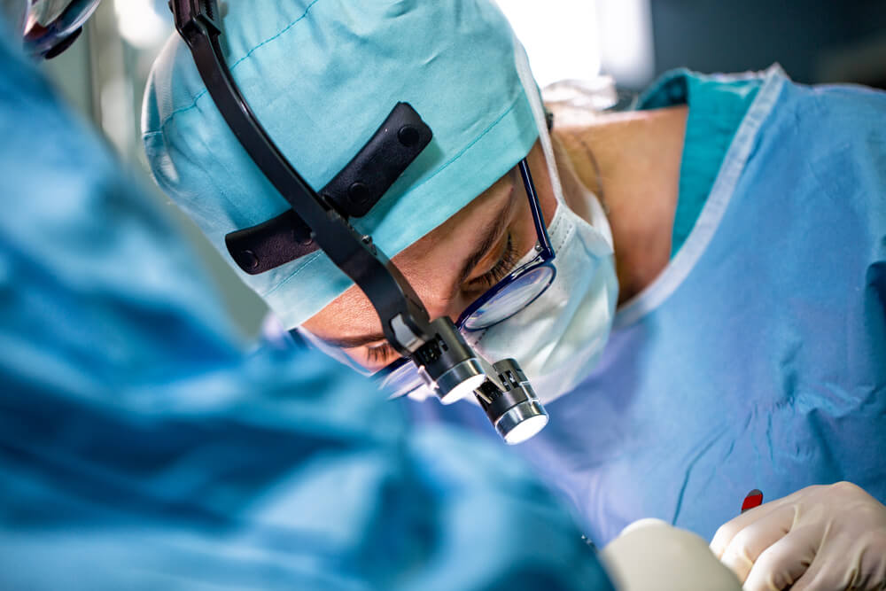 doctor performing Mohs Surgery in Cobb County